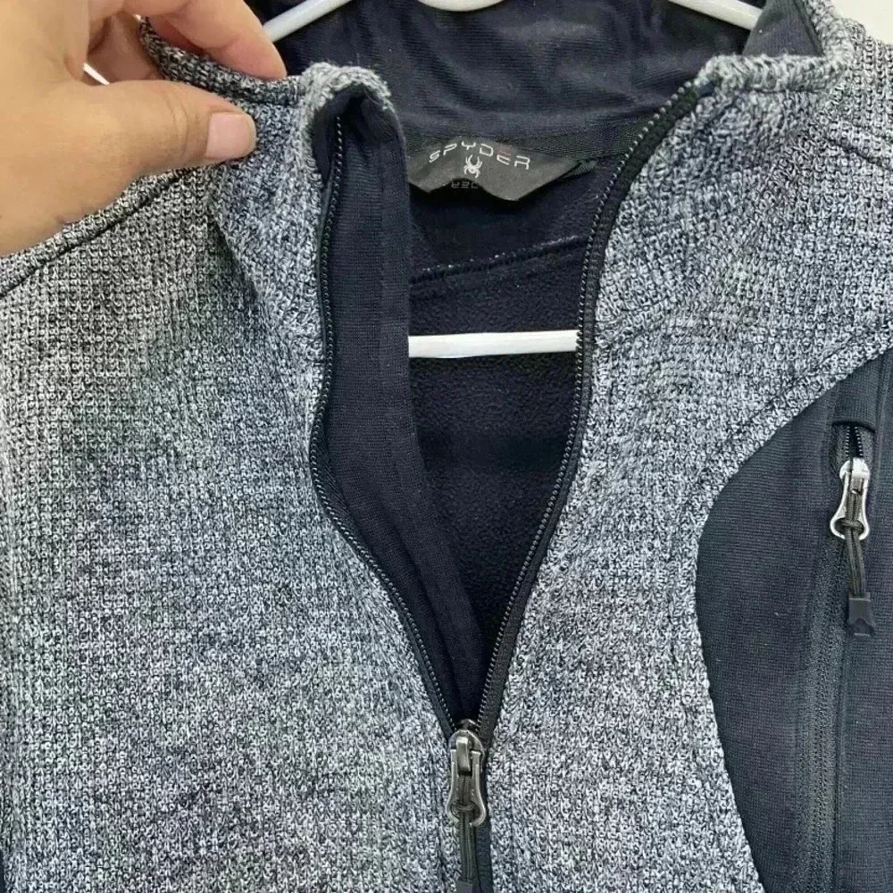 Spyder Boys’ Endure Stryke Knit  Jacket Grey Size‎ L